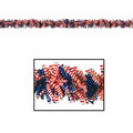 Flame Resistant Gleam 'N Fest Patriotic Garland